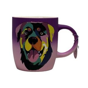 Desirable Sip Multicolor Dog 17 Oz Ceramic Coffee Tea Mug Cup